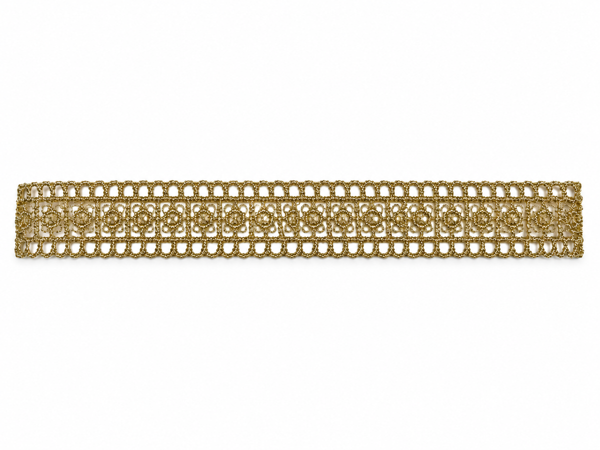 CHOQUER DORADO CON DETALLES