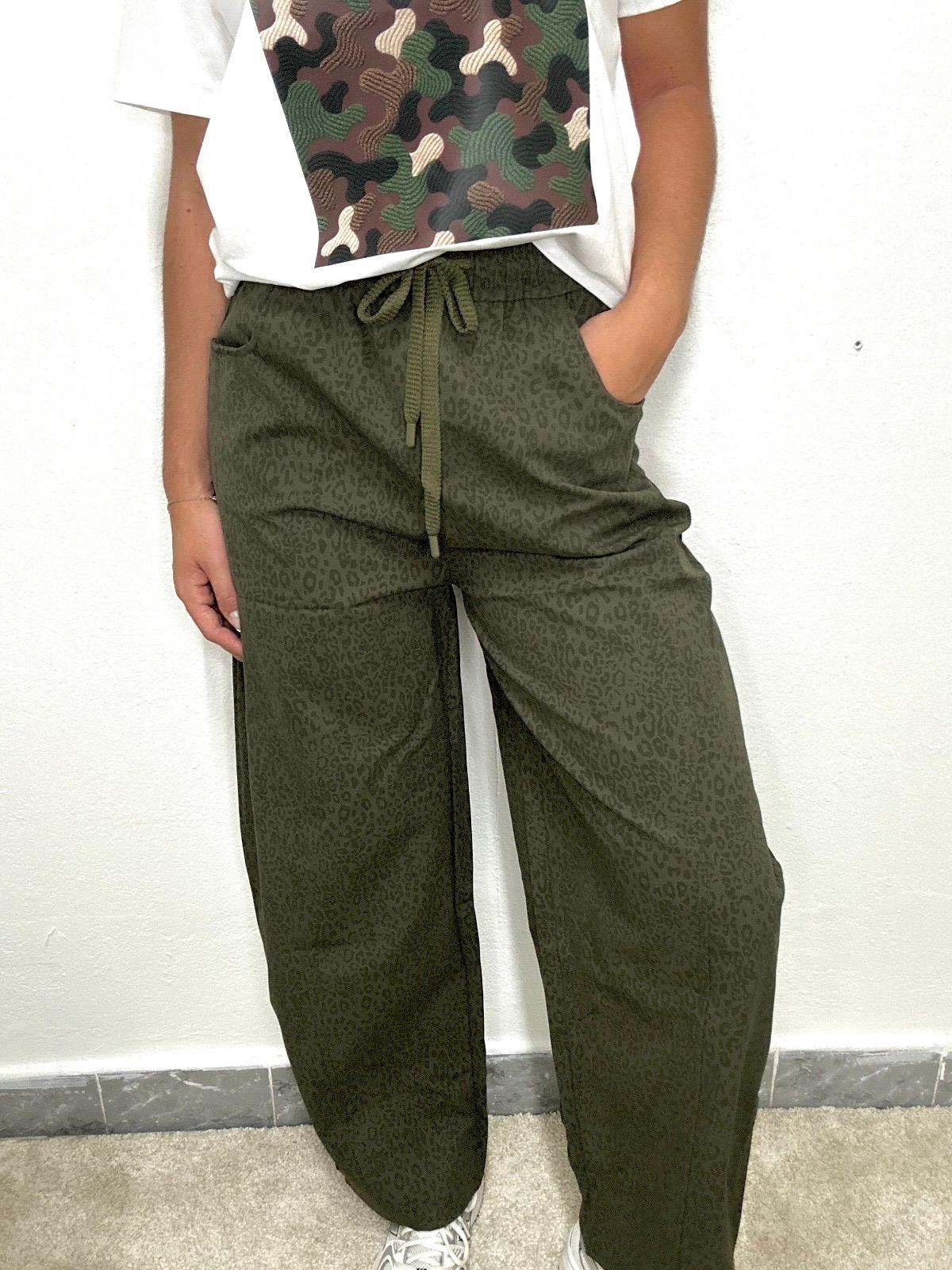 PANTALON ESTAMPADO ANIMAL PRINT