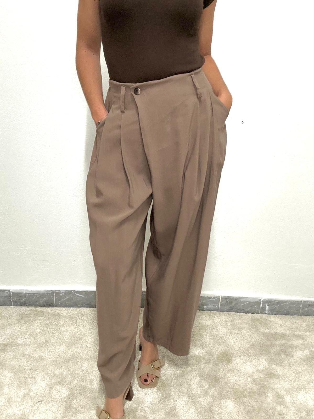 PANTALON PALAZZO CRUZADO