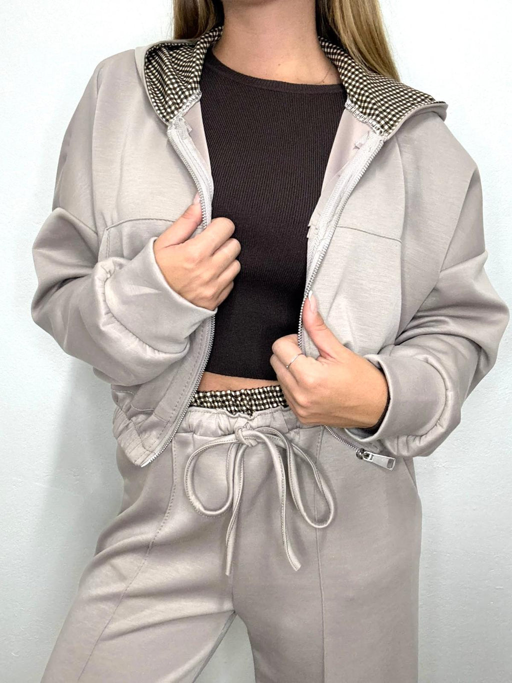 CONJUNTO CHANDAL CUADROS